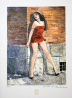 Girls On Cover 2/4 Signed Print - PA -