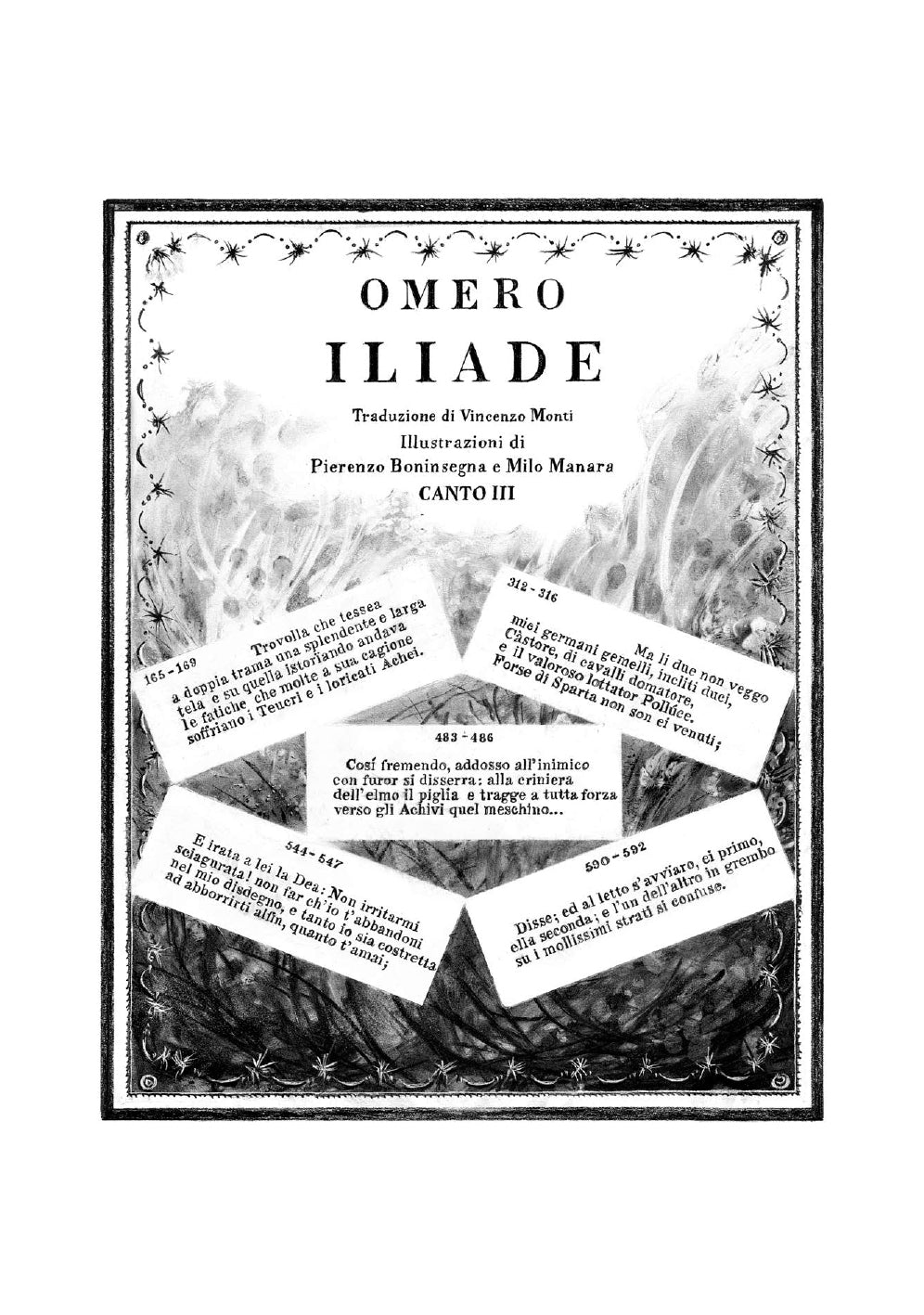 Portfolio Iliade integrale Numerato Non Firmato - Grifo Edizioni