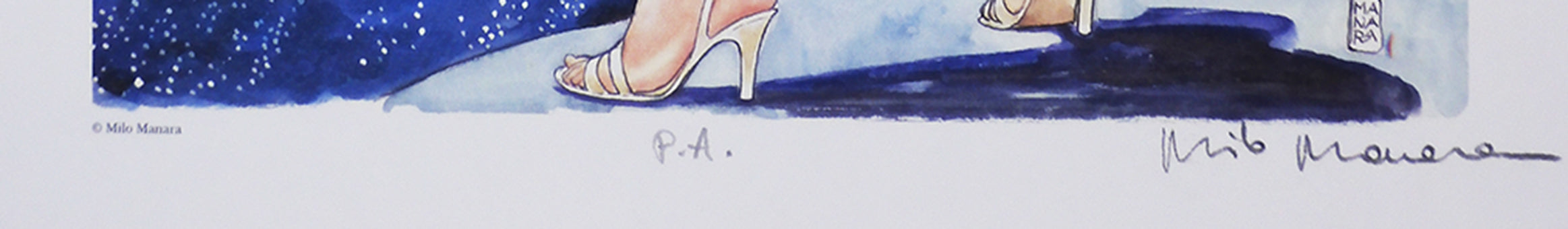 Stampa Marilyn Monroe Firmata