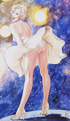 Stampa Marilyn Monroe Firmata