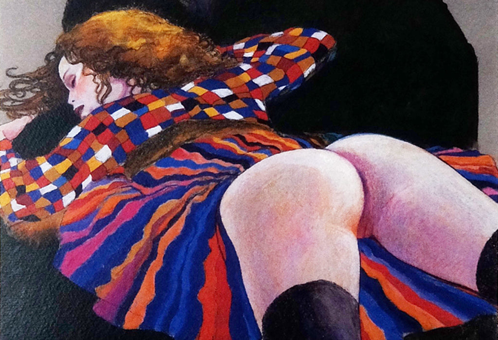 Stampa Firmata Omaggio a Schiele - Grifo Edizioni