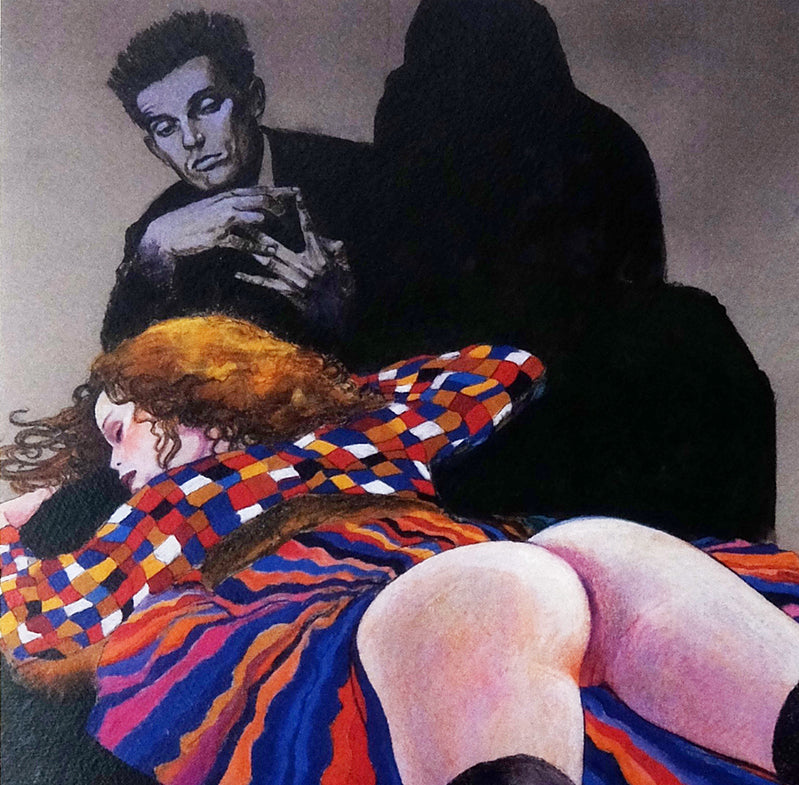 Stampa Firmata Omaggio a Schiele - Grifo Edizioni