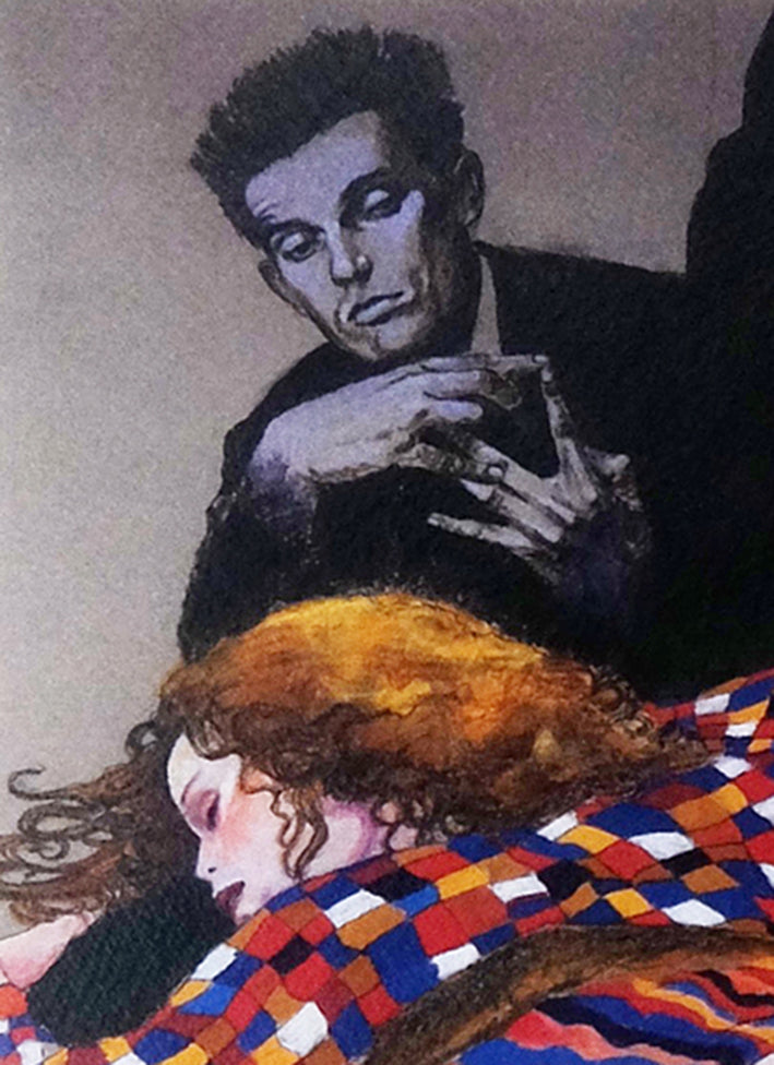 Stampa Firmata Omaggio a Schiele - Grifo Edizioni