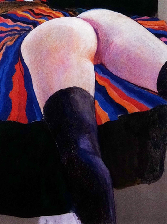 Stampa Firmata Omaggio a Schiele - Grifo Edizioni