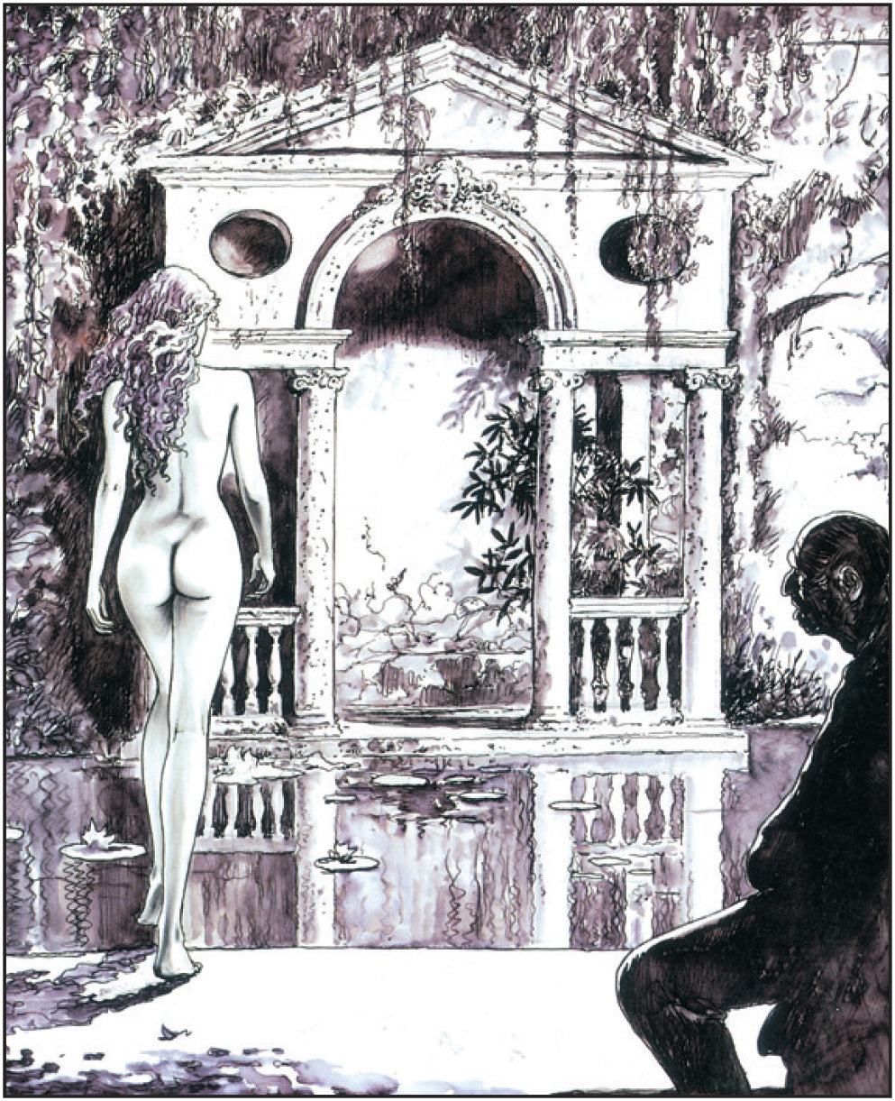 Manara Portfolio Revoir les Etoiles Numerato Non Firmato