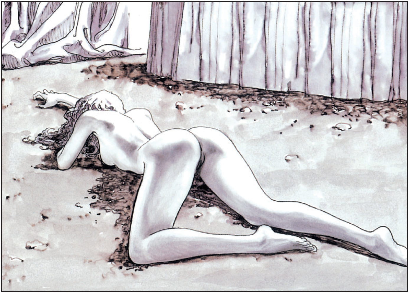 Manara Portfolio Revoir les Etoiles Numerato Non Firmato