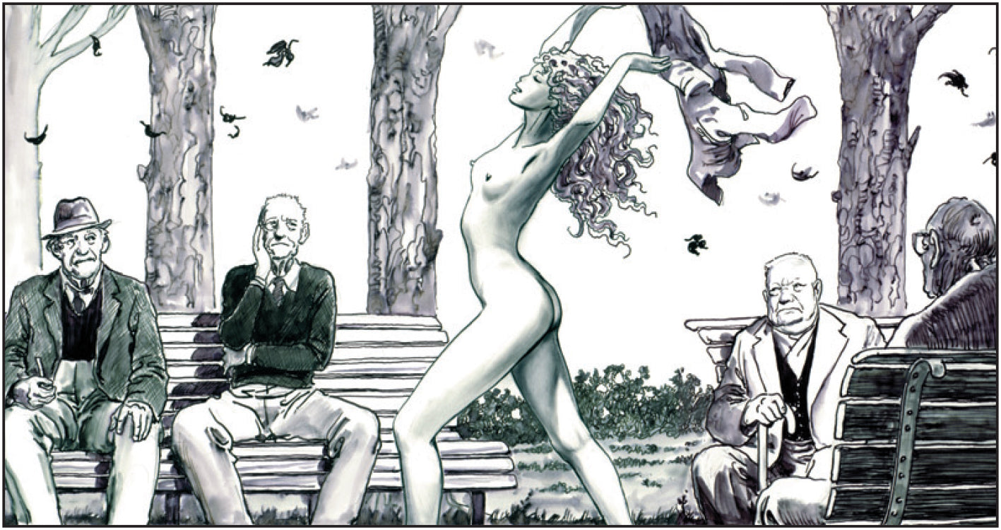 Manara Portfolio Revoir les Etoiles Numerato Non Firmato