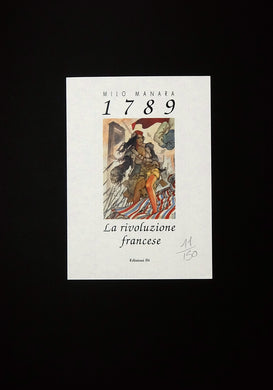 Portfolio Rivoluzione Francese integrale Numerato Non Firmato