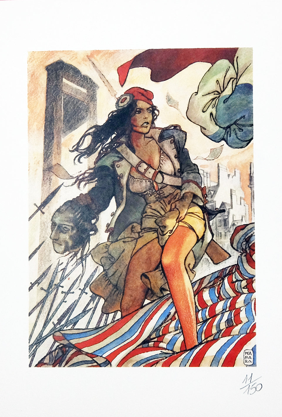 Portfolio Rivoluzione Francese integrale Numerato Non Firmato