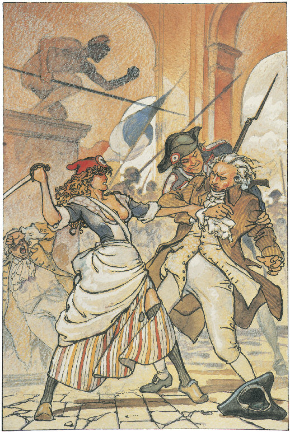 Portfolio Rivoluzione Francese integrale Numerato Non Firmato