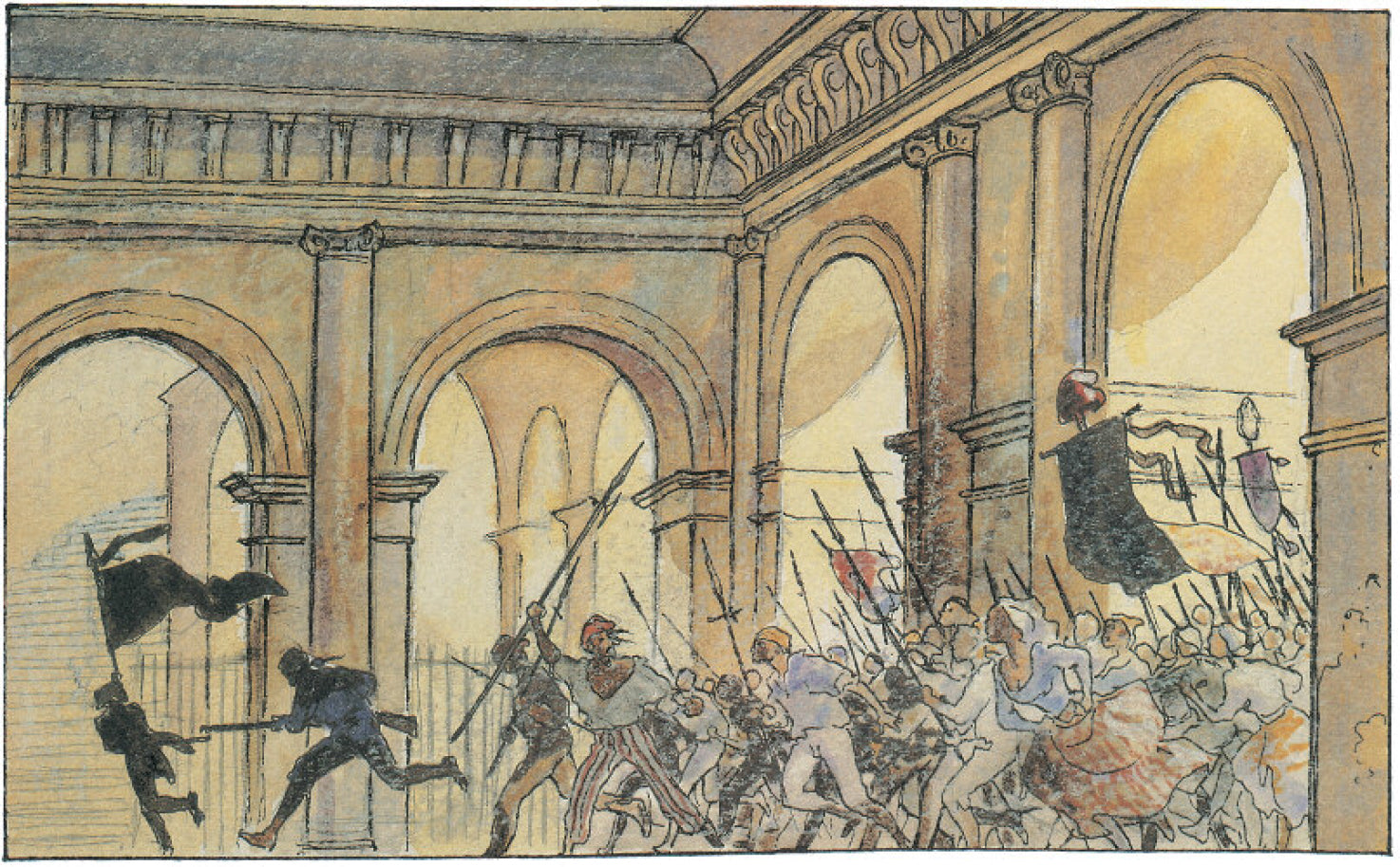 Portfolio Rivoluzione Francese integrale Numerato Non Firmato