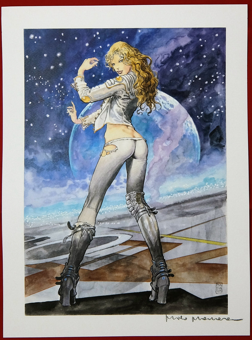 Stampa Firmata Barbarella 3 - Grifo Edizioni