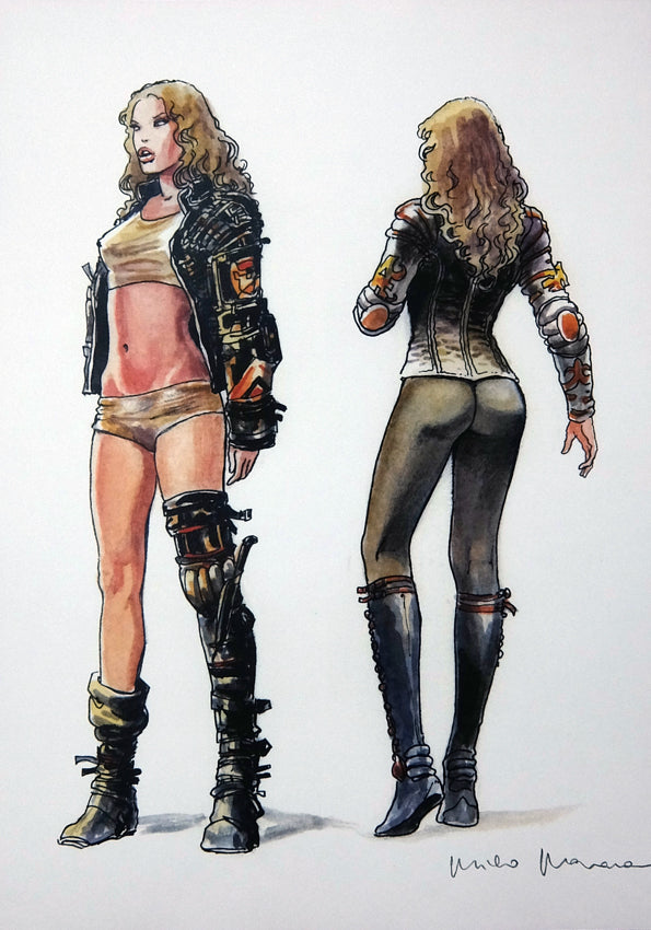 Stampa Firmata Barbarella Studio 2 - Grifo Edizioni