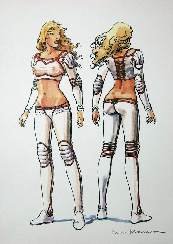 Stampa Firmata Barbarella Studio 3 - Grifo Edizioni