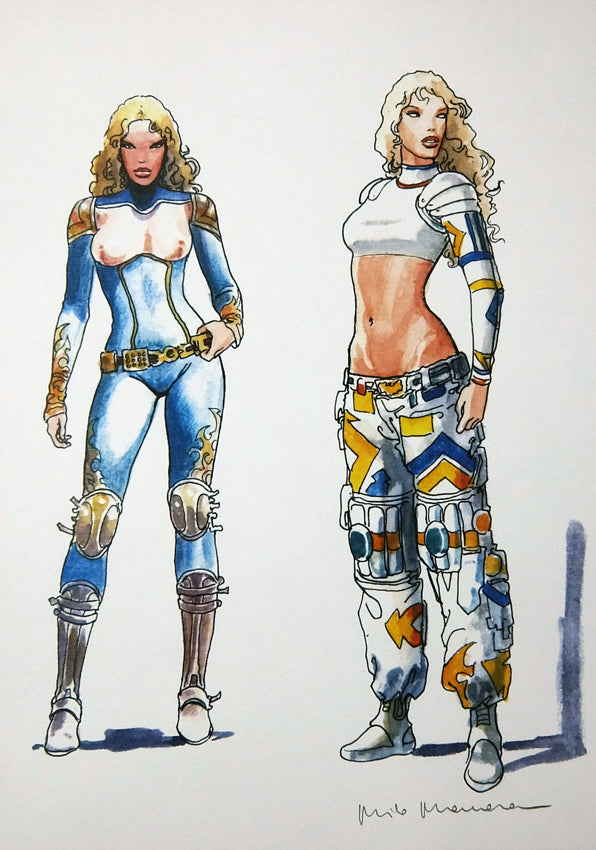 Stampa Firmata Barbarella Studio 4 - Grifo Edizioni