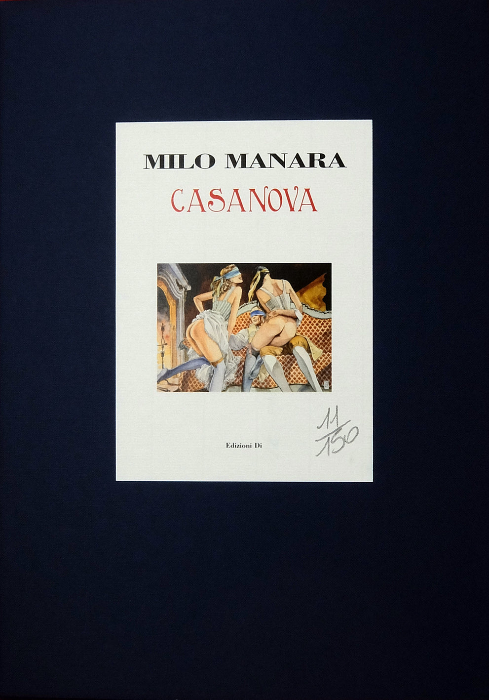Portfolio Casanova Numerato Non Firmato - Grifo Edizioni