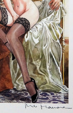 Stampa Firmata Il Gioco Claudia Sul Divano 2 - Grifo Edizioni