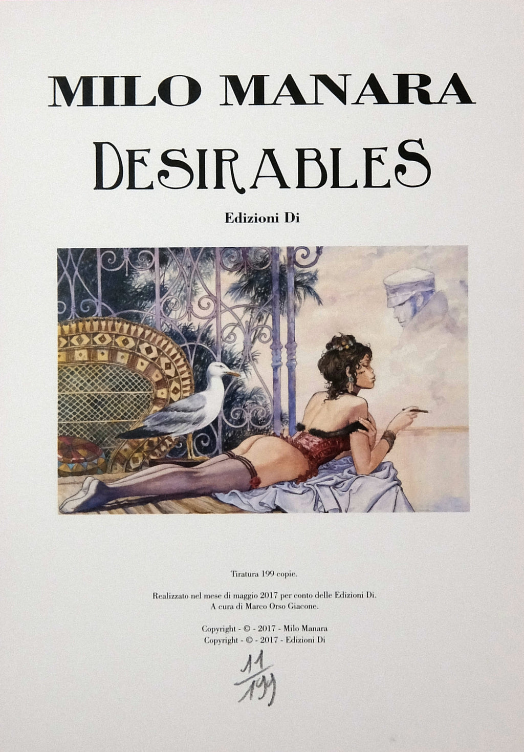 Portfolio Desirables Numerato Non Firmato - Grifo Edizioni