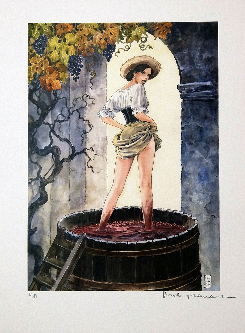 Stampa Firmata P.A. Desirables 7 - Grifo Edizioni