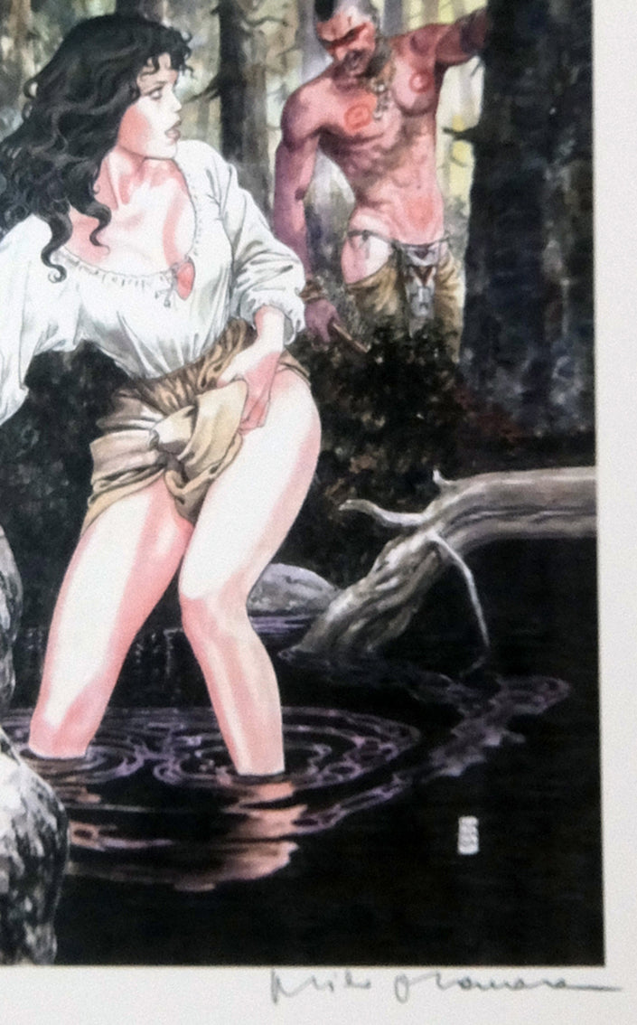 Stampa Firmata Estate indiana nel bosco - Grifo Edizioni