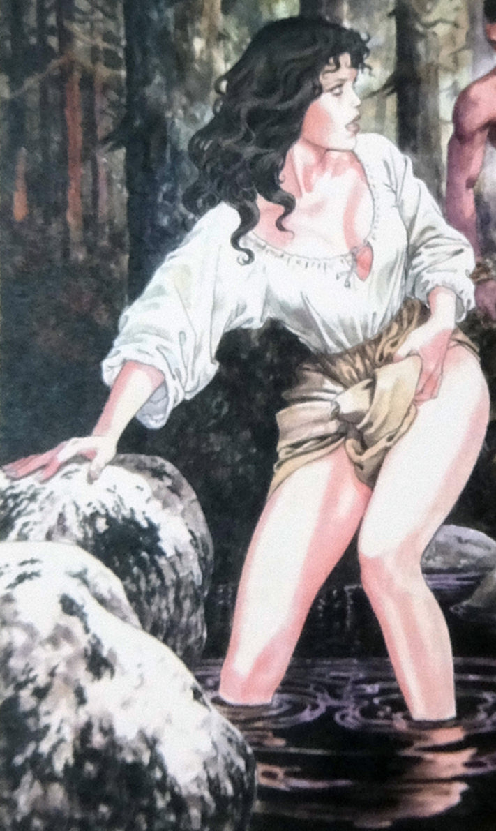 Stampa Firmata Estate indiana nel bosco - Grifo Edizioni