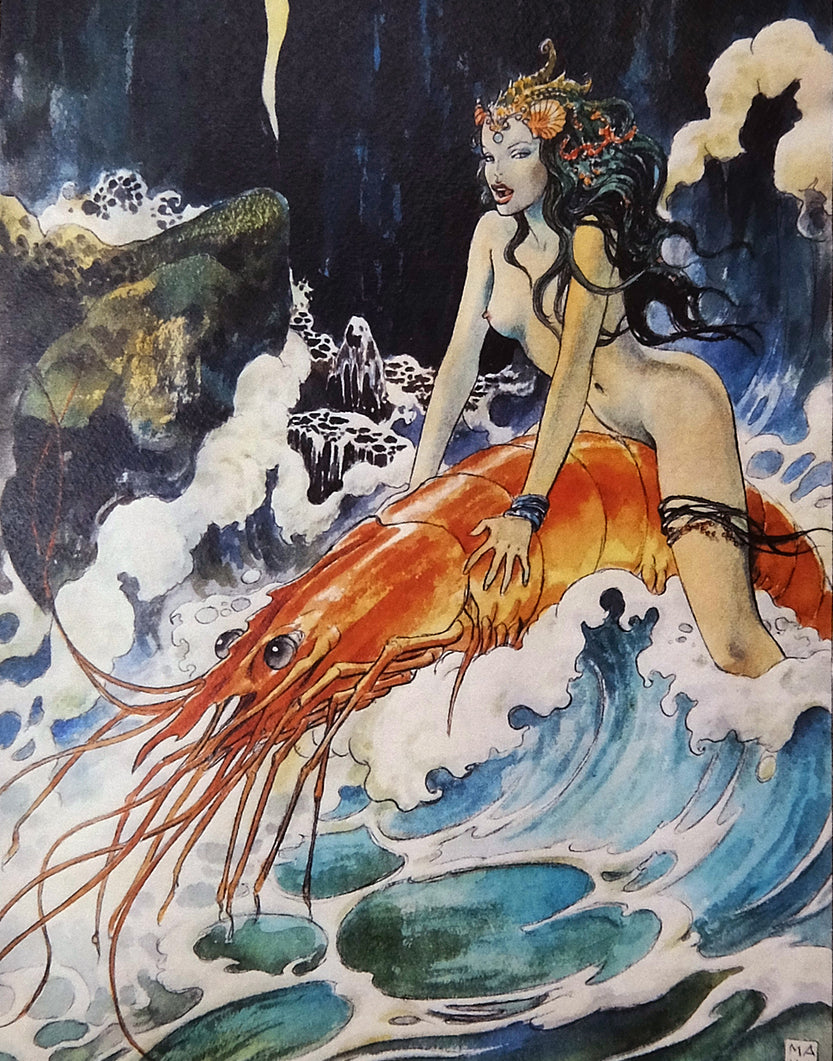 Stampa Firmata Gambero - Grifo Edizioni