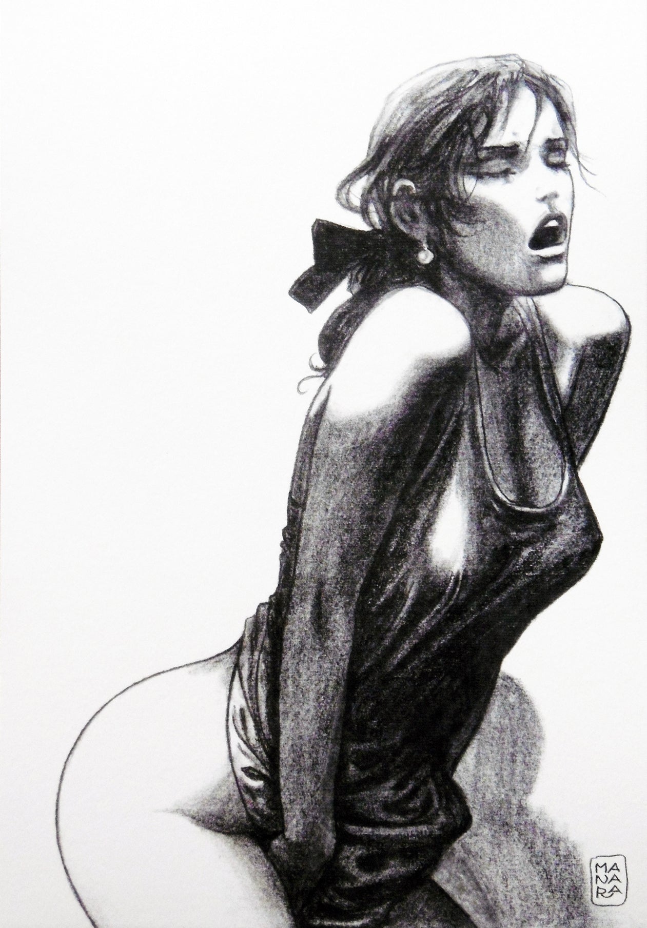 Stampa Non Firmata Dal Portfolio Le Donne Claudia - Grifo Edizioni