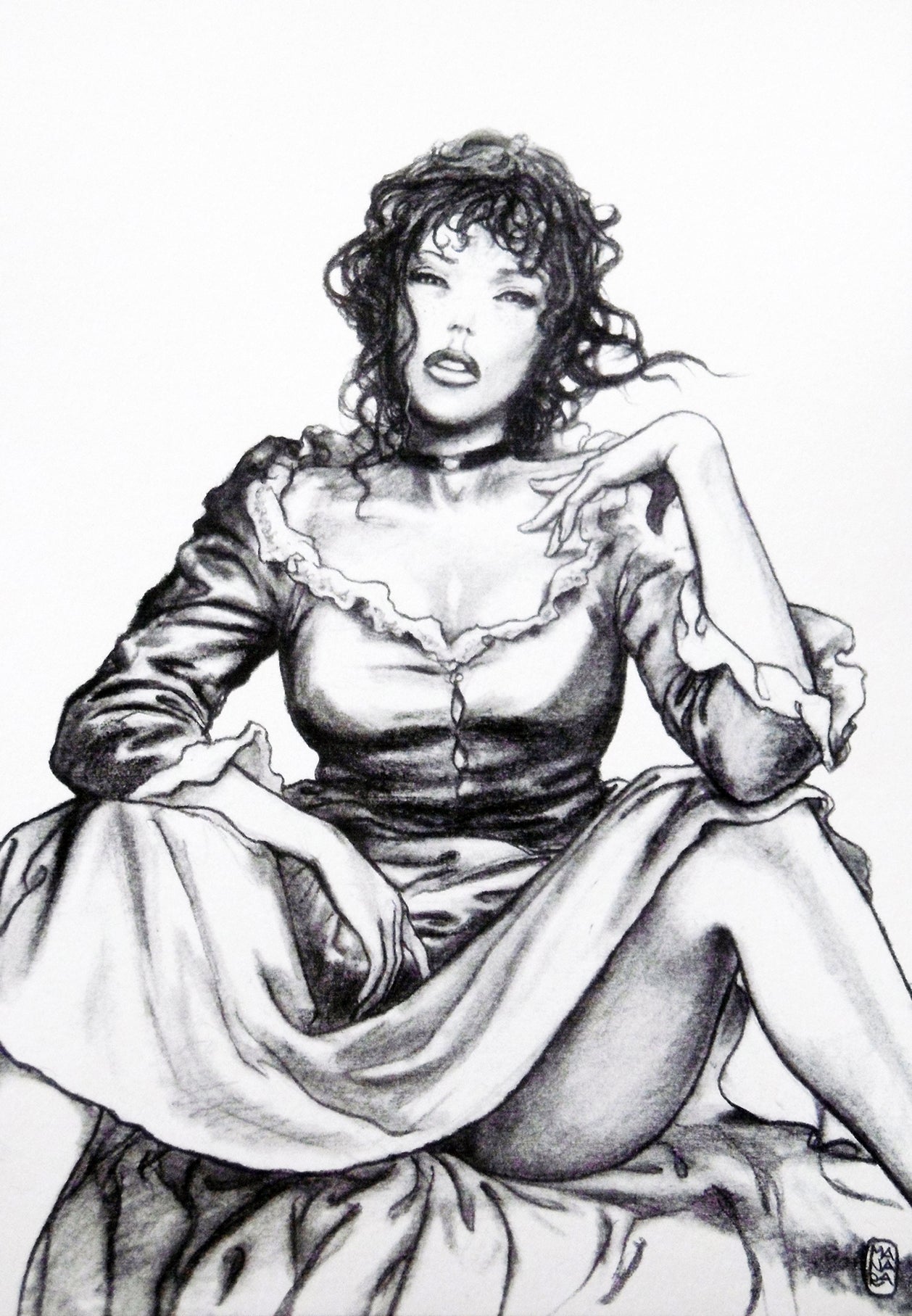 Stampa Non Firmata Dal Portfolio Le Donne El Gaucho Molly - Grifo Edizioni