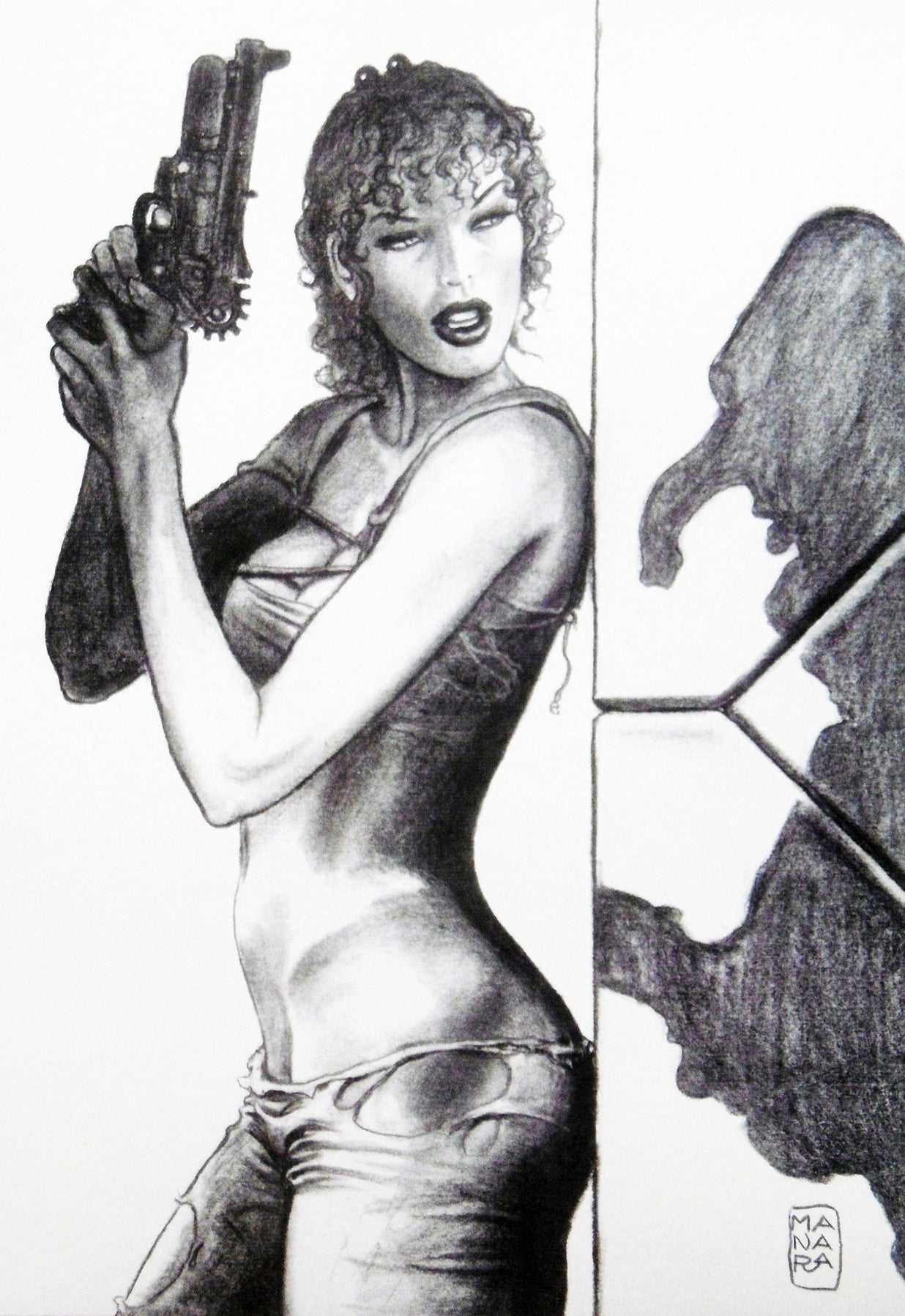 Stampa Non Firmata Dal Portfolio Le Donne La Selvaggia - Grifo Edizioni