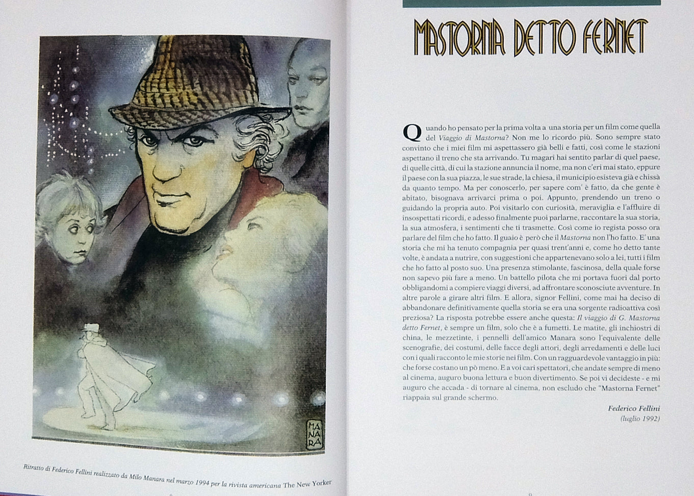 Volume Mastorna - Grifo Edizioni