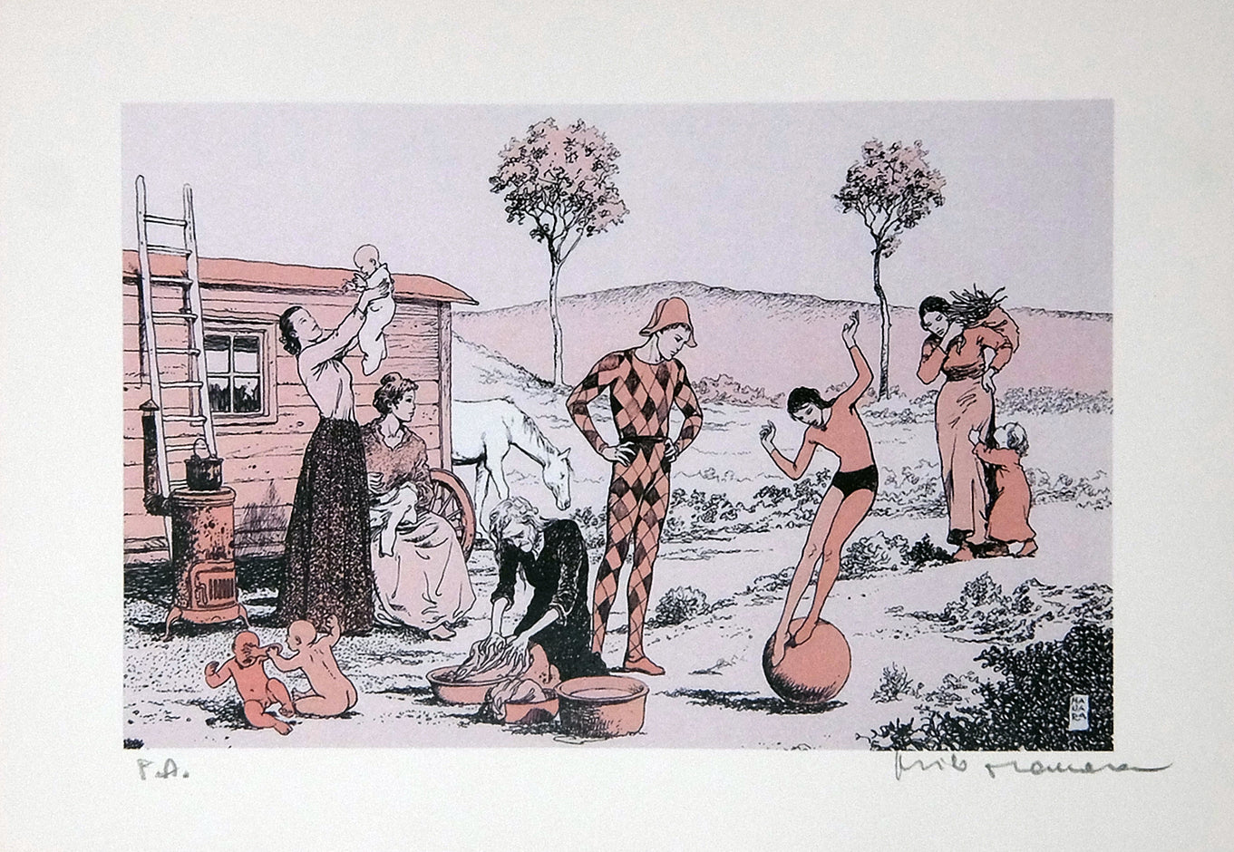 Stampa Firmata Picasso 357 - 11 - Grifo Edizioni