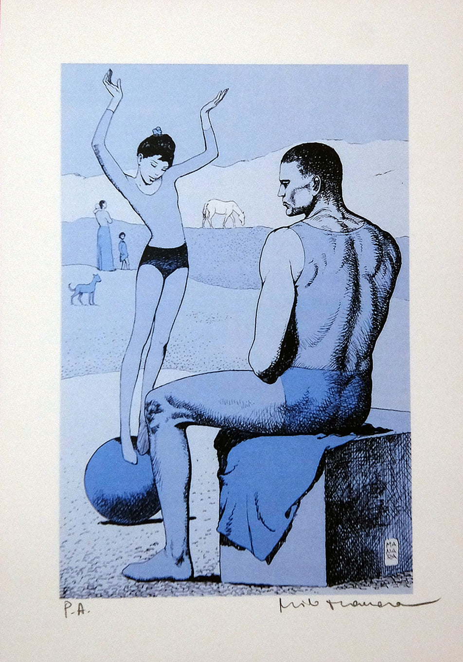 Stampa Firmata Picasso 357 - 12 - Grifo Edizioni