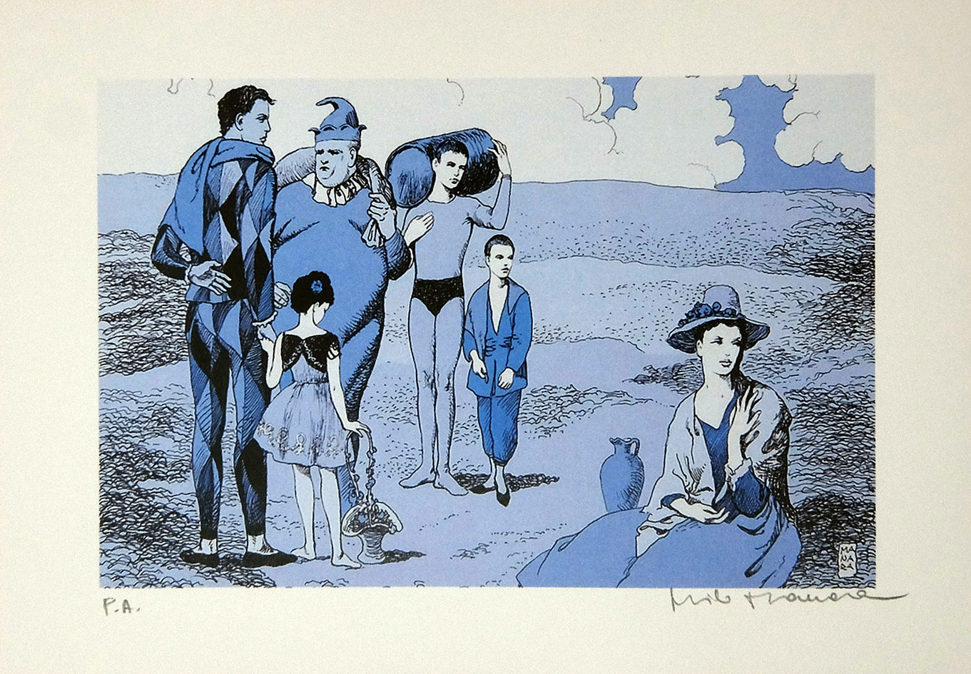 Stampa Firmata Picasso 357 - 13 - Grifo Edizioni