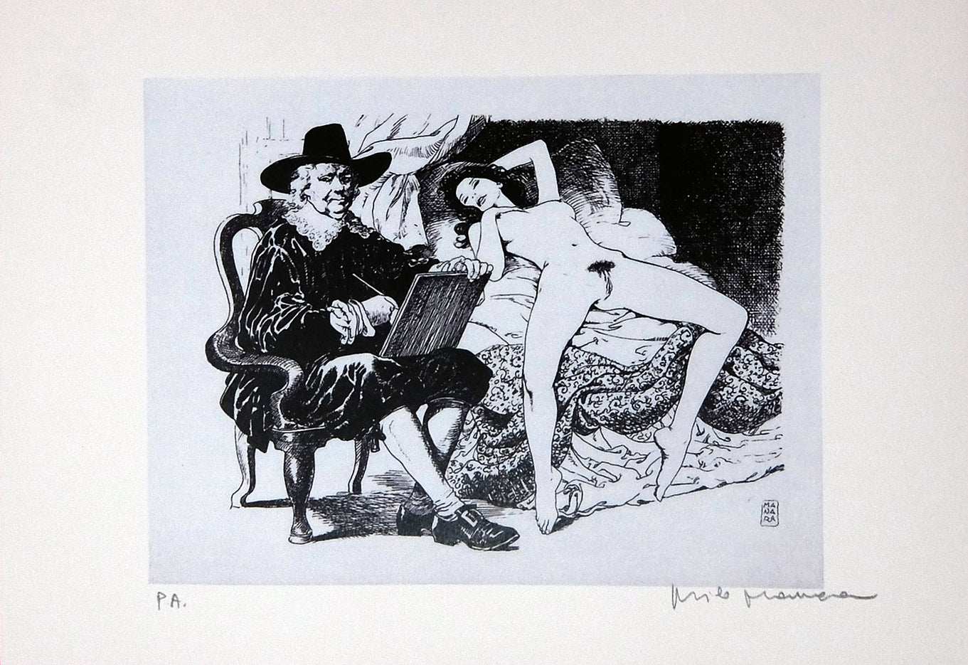 Stampa Firmata Picasso 357 - 5 - Grifo Edizioni