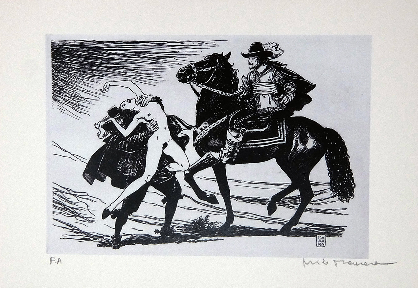 Stampa Firmata Picasso 357 - 6 - Grifo Edizioni