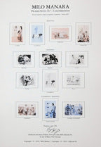 Portfolio Picasso 347 Numerato non Firmato - Grifo Edizioni