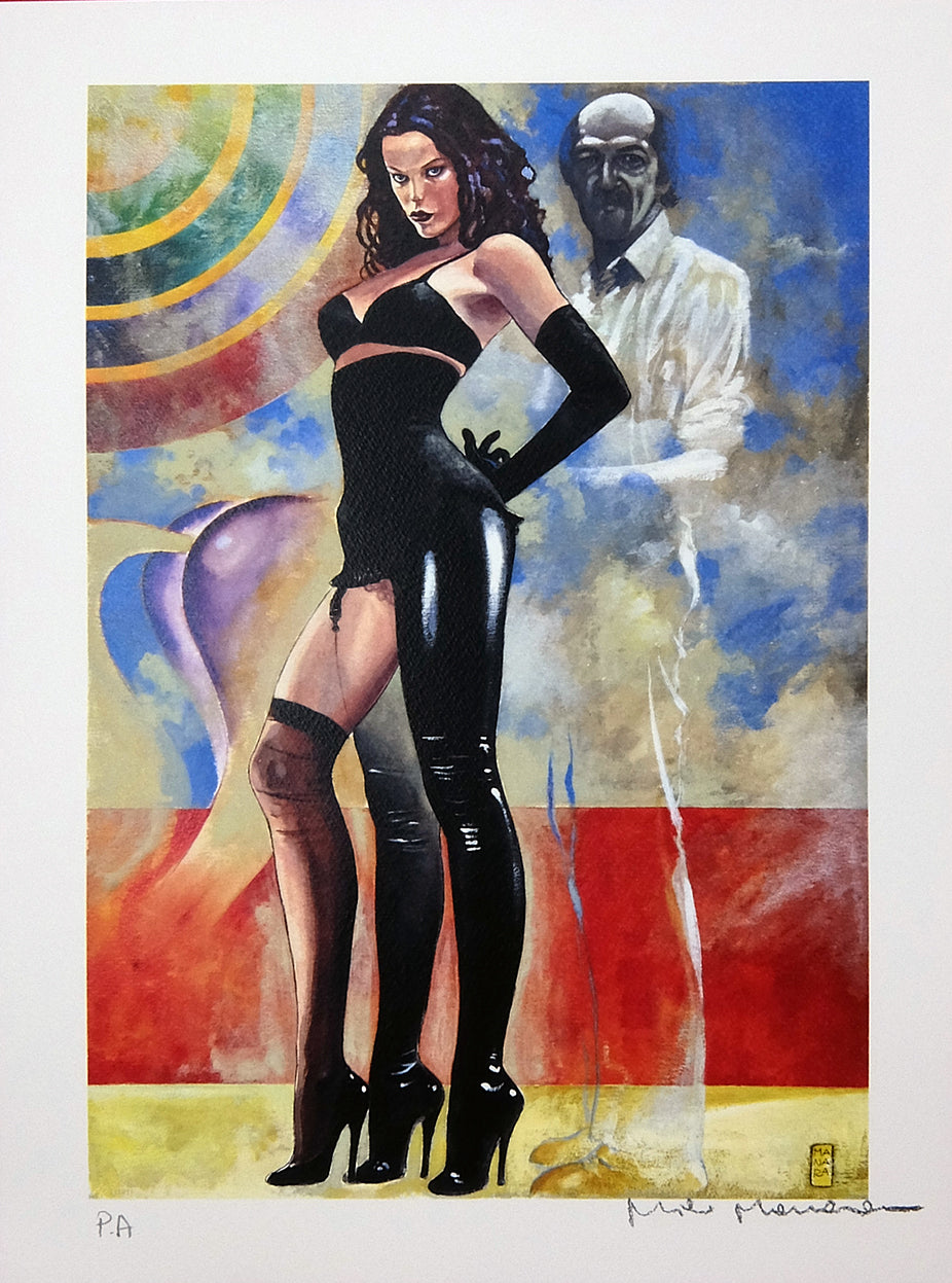 Stampa Firmata Pittore Allen Jones - Grifo Edizioni