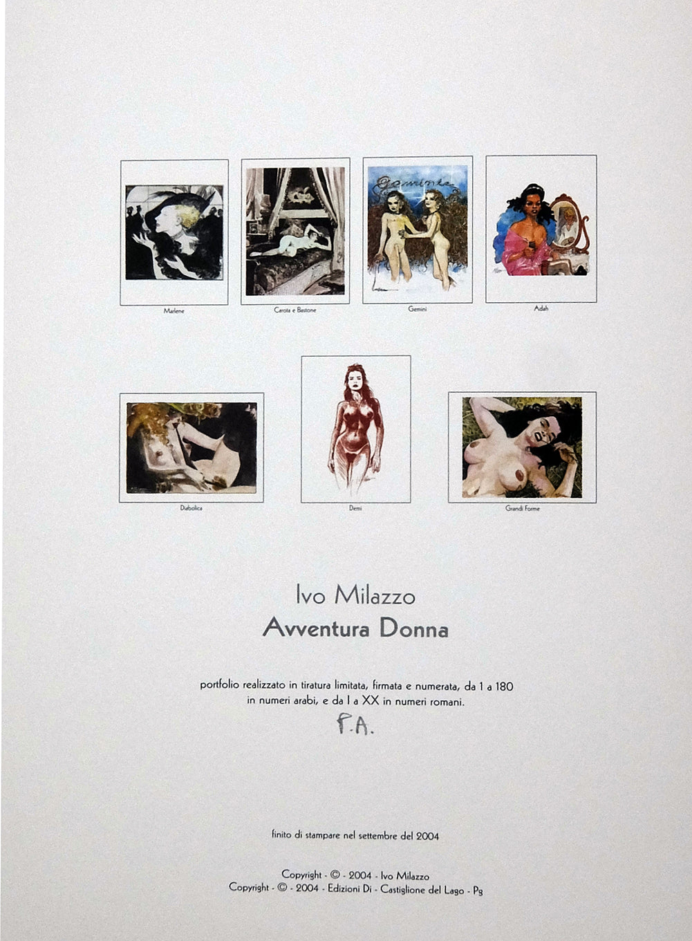 Portfolio Avventura Donna - Grifo Edizioni