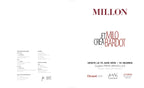 Volume Milo Crèa Bardot - Catalogo dell'asta Millon 2016 - Grifo Edizioni