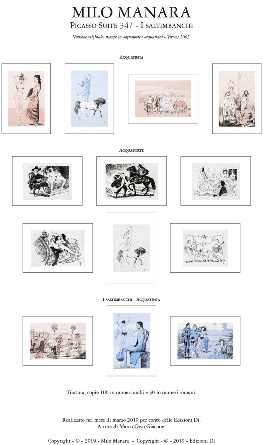 Portfolio Picasso 347 - Grifo Edizioni