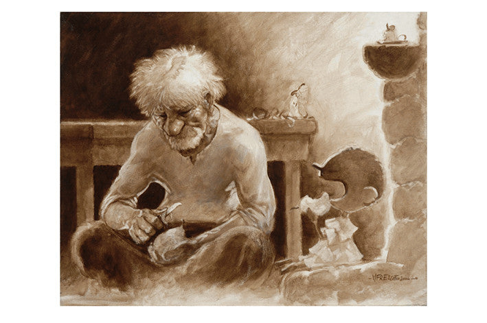 Stampa Pinocchio "Le Tre Pere" - Grifo Edizioni