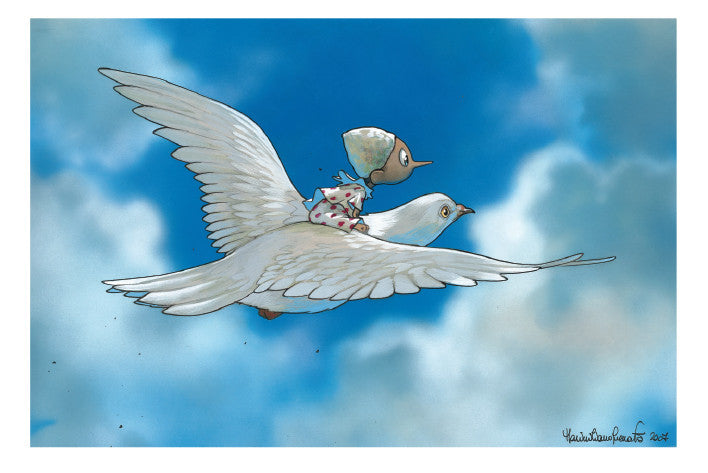 Stampa Pinocchio "Il Volo" - Grifo Edizioni