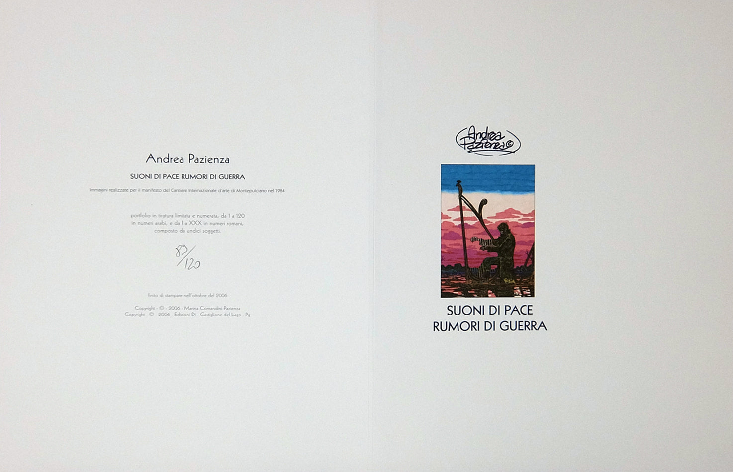 Portfolio Suoni Di Pace - Grifo Edizioni