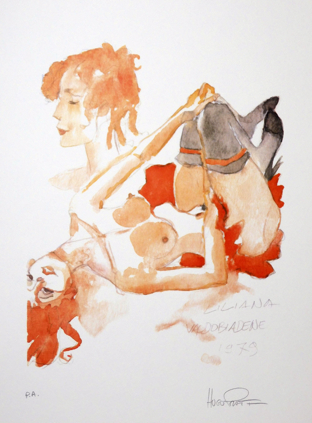 Stampa Firmata Farewell Ladies LIliana P.A.