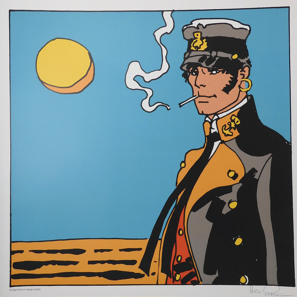 Stampa Corto Maltese Marinaio Firmata