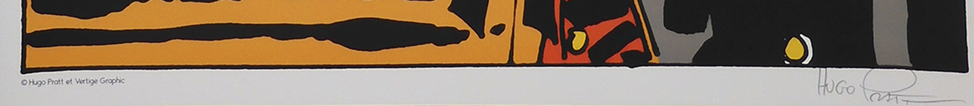 Stampa Corto Maltese Marinaio Firmata