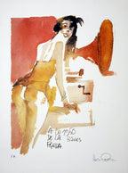 Farewell Ladies Parda PA Signed Print