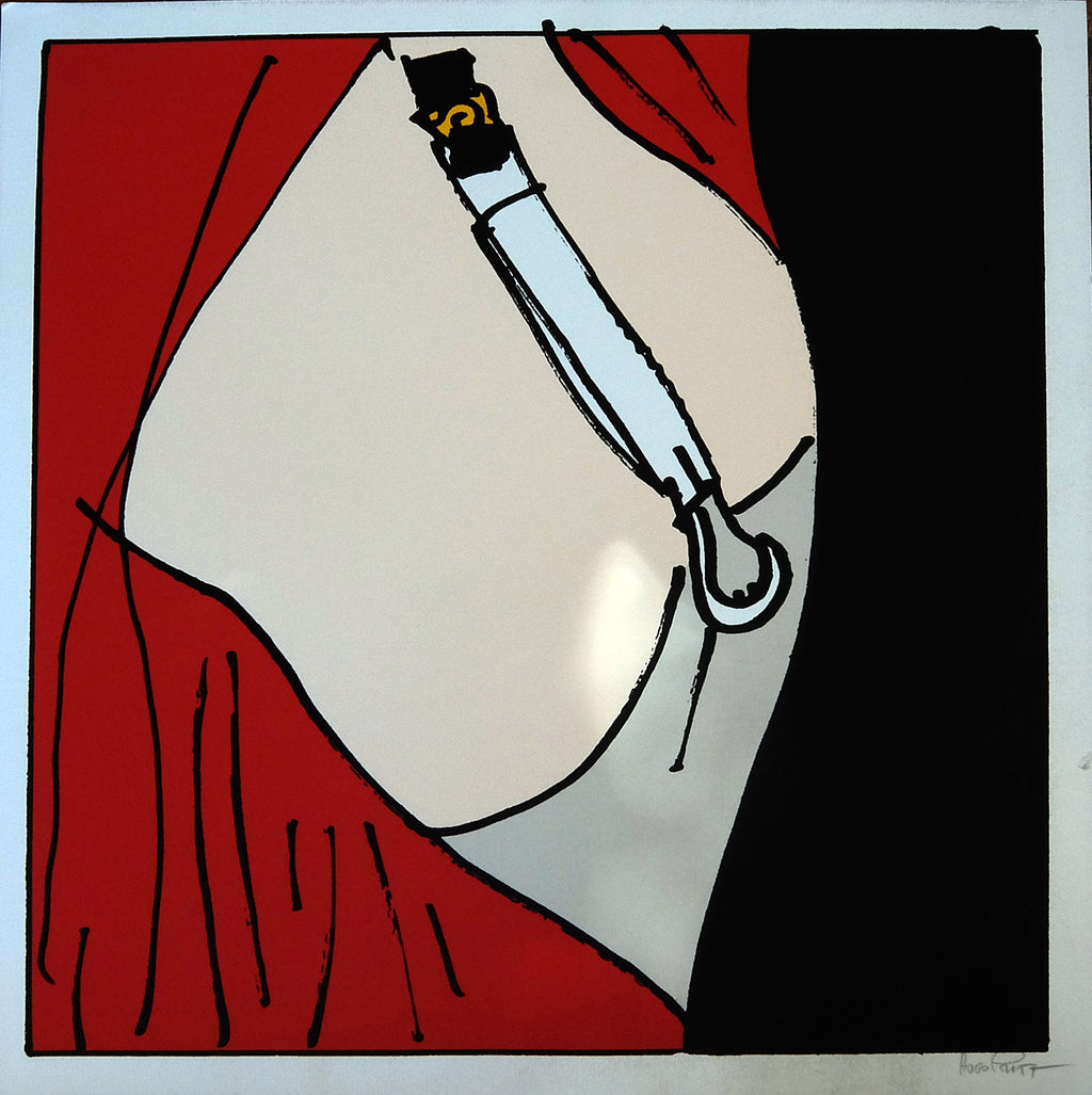 Serigrafia Corto Maltese Tango Soggetto 5 Firmato Usato - Grifo Edizioni