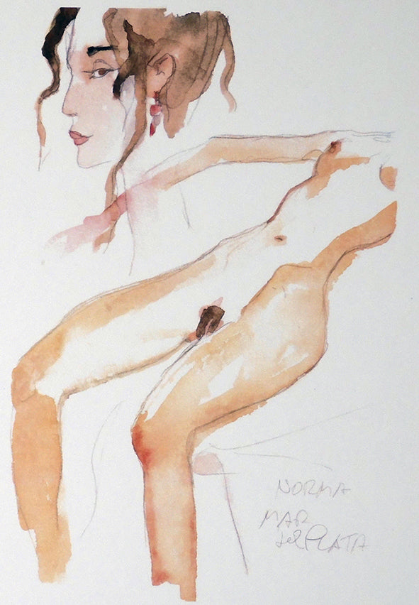 Stampa Siglata Farewell Ladies Veneziana Stevenson P.A.