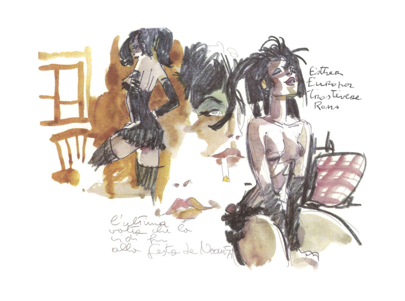 Portfolio Farewell Ladies non Numerato non Fimato - Grifo Edizioni